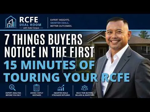 Thumbnail for 7 Things Buyers Notice in the First 15 Minutes of Touring Your RCFE